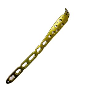 Eagle-beak shaped locking pressure plate